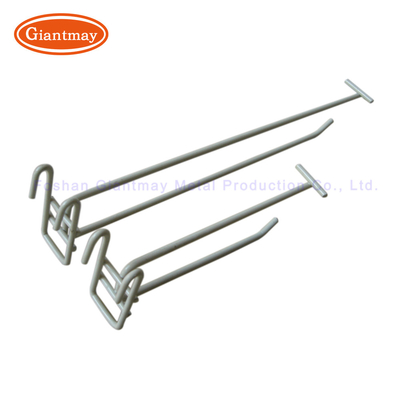 Stabile Struktur Stahl-Gridwall-Aufkleber-Mesh Metal Display Hook Wires